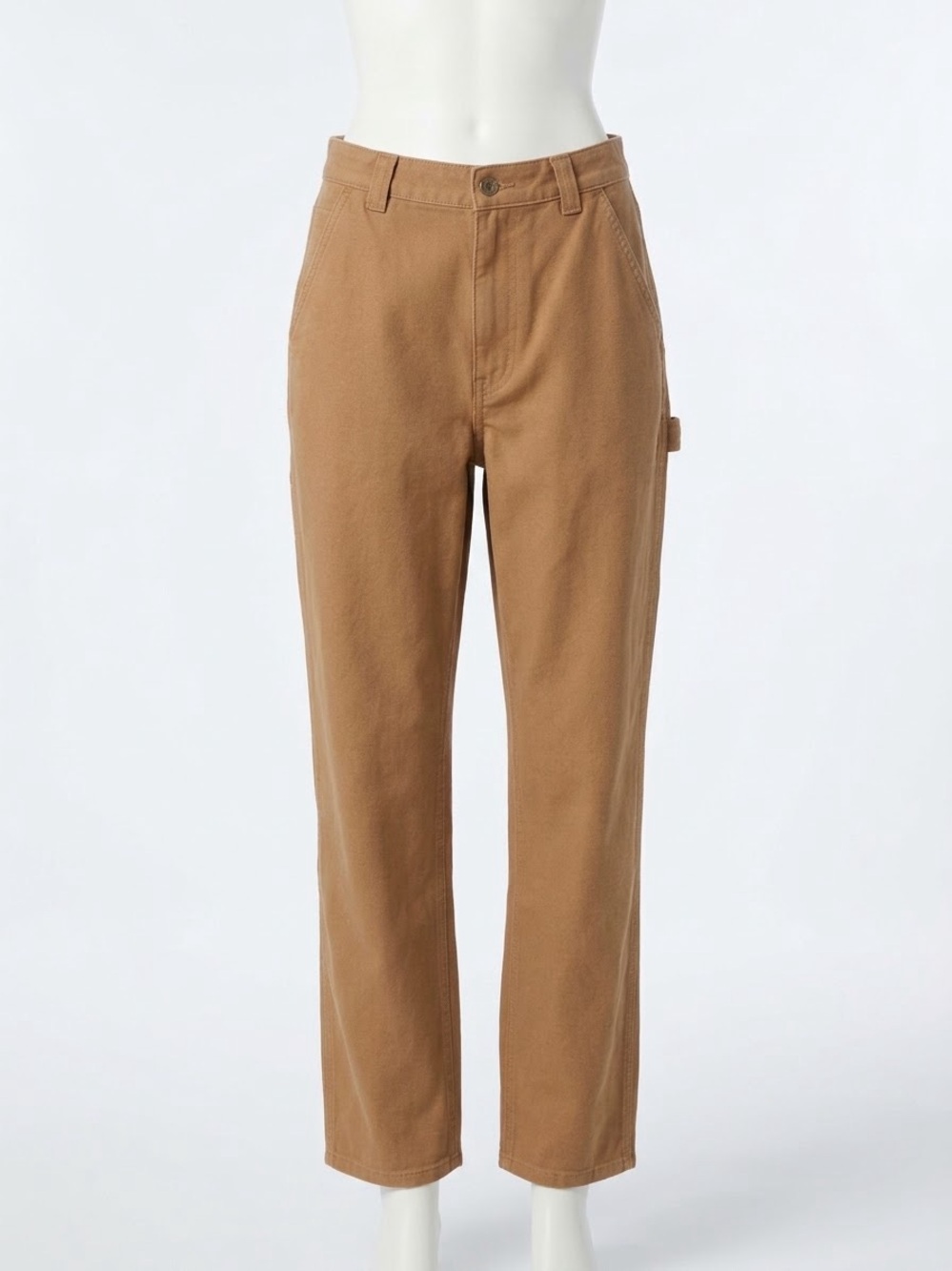 TNA Warm Tan Brown Straight-Leg Carpenter Chinos Cargo Pants Size 10